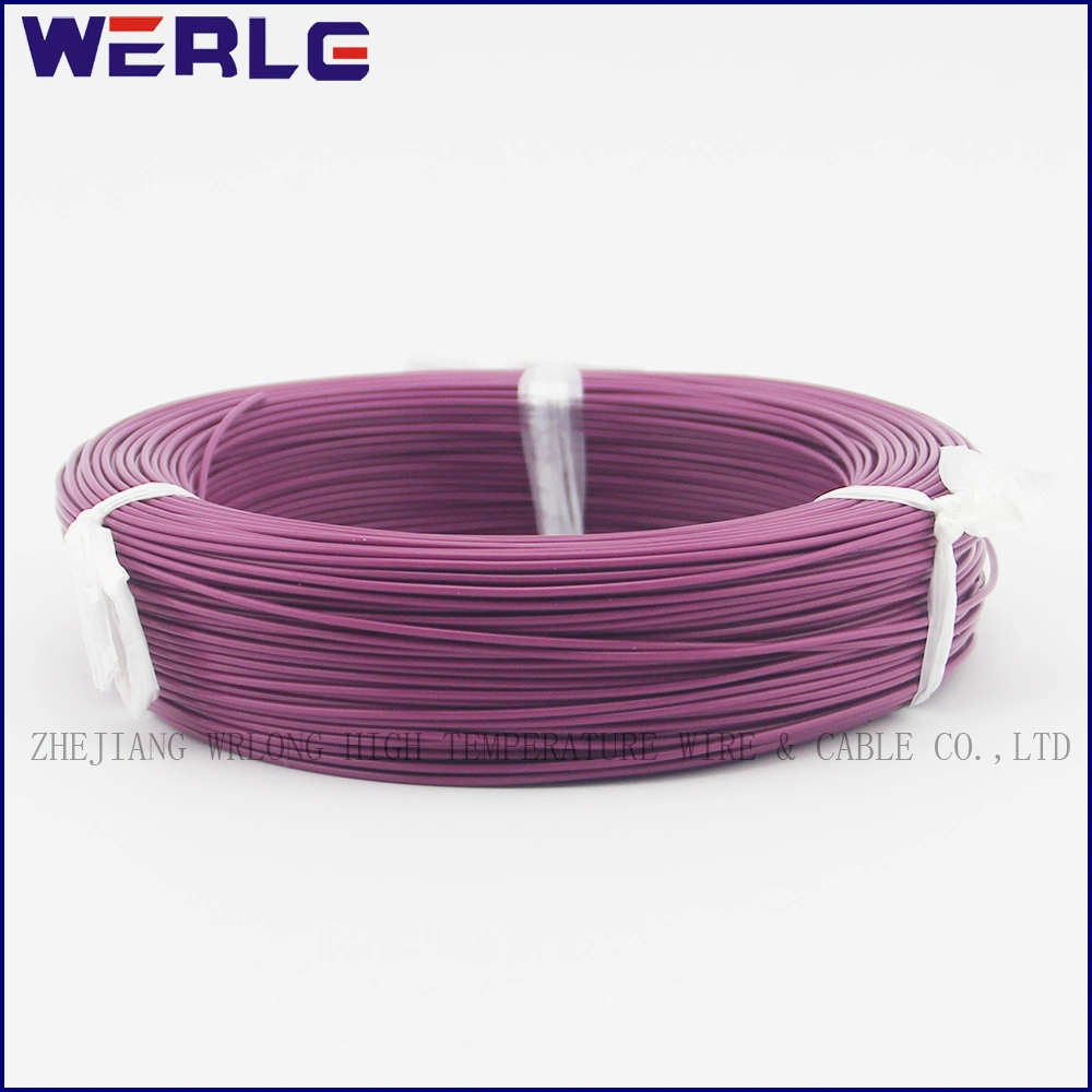 UL 1330 AWG 22 Purple FEP PFA PTFE Insulated Electric Wire Cable